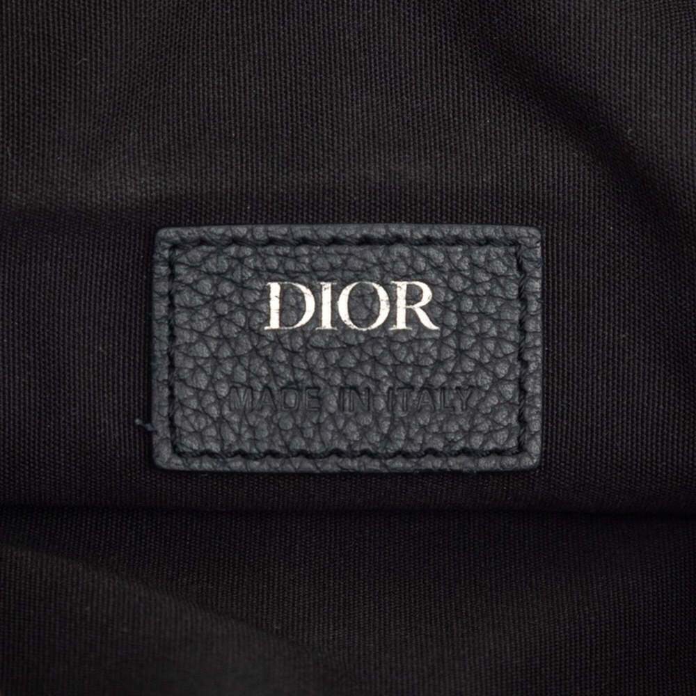 CHRISTIAN DIOR Black Leather Shoulder Bag - Picture 5 of 6
